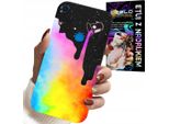 Custodia Per Huawei Y6S - Motivi Colorati Arcobaleno, Vernice + Lamina
