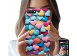 Custodia Per Huawei Y6 2018 - Cuori Colorati Personalizzabili