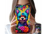 Custodia Per Huawei Y6S - Motivi Floreali Cane York Posteriore