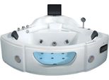 Hydromassagewanne Blubberbad Whirlpool Spa-Bad Whirlwanne 150X150 Cm