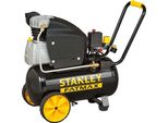 Stanley Compressor 251/10/24S FMXCM0062E - Compressore D'aria 10Bar - 24L - 240L/Min - Impugnatura Antiscivolo Integrata - Nero