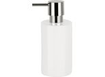 Distributore Di Sapone Spirella "Tube"" | Con Pompa | Distributore Di Sapone Liquido | Porcellana | 300Ml | Resistente E Robusto | Bianco"