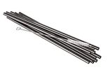Aps 93384 Cannuccia Aps, Acciaio Inox, Lunghezza: 215 Mm, Nero