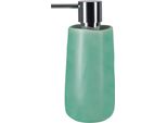 Spirella Dispenser Per Sapone Sina Con Pompa In Acciaio Inox Dispenser Per Sapone Liquido In Porcellana 350Ml Durevole E Robusto Verde