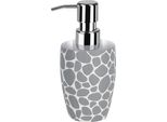 Distributore Di Sapone Spirella "Darwin"" Distributore Di Sapone Liquido In Gres 300Ml Grigio"
