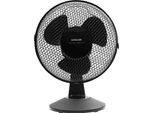 Sencor Sfe 2311BK Ventilatore Da Tavolo, 2 Velocità, Diametro Pale 23 Cm, Angolo Di Inclinazione Regolabile, Potenza 30 W