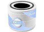 Levoit Filtro Aria Di Ricambio Per Il Purificatore D'aria Core 200S, Filtro Hepa Originale, Filtro A Carboni Attivi E Prefiltro Ad Alta Efficienza, Contro Le Allergie Fumo Polvere Polline, Core 200S-RF