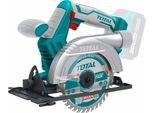 Sega Circolare TOTAL-TOOLS Aku, 140 Mm, 20V Li-Ion, 2000Mah, Industriale - Senza Batteria E Caricatore