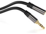 Cavo Di Prolunga Schermato Premiumcord Hq Jack 3,5 Mm - Jack 3,5 Mm M/F 5 M