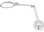 Regina - Lampada Da Muro Orientabile Rotonda Fabas Luce - Applique Led 9W Dimmerabile Cct (3000K 4000K 5000K 6000K) - Alluminio