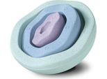 Pietra Impilabile Inside Pastel Set Di 3 - Colore: Cool Pastel (Menta/Azzurro/Viola Chiaro), Colore:Cool Pastel