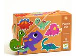 Djeco Lernspiel Puzzle Duo Dinos