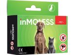 Inmoless Repellente Ad Ultrasuoni Per Pulci E Zecche Per Animali Domestici - Arancione