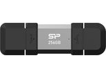 Silicon Power SP256GBUC3C51V1S Unità Flash Usb Da 256 Gb Usb Type-A / Usb Type-C 3.2 Gen 1 (3.1 Gen 1) Nero, Argento