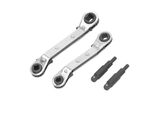 Chiave Di Servizio Hvac, Set Di Chiavi Di Servizio Per La Refrigerazione, Chiave A Cricchetto Per Condizionatori D'aria, Chiave A Cricchetto Per La Refrigerazione, Set Di Chiavi A Cricchetto, Set Di Strumenti Per La Refrigerazione