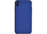 Bigben Connected, Custodia Per Apple Iphone Xs Max, Silicone Rigido Soft-Touch, Blu