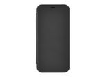 Bigben Connected, Custodia Antiurto Samsung Galaxy A6 2018 Folio Con Portacarte Integrato, Nero Trasparente