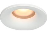 Pendente Rotondo Da Incasso A Soffitto Ø8,5 Cm Bianco Sabbiato Per Bagno Cucina IP44 1Xgu10 10W Barto Italux