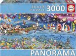 Puzzle - Educa - Life Panorama - 3000 Pieces