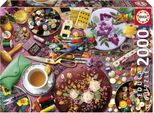 Puzzle - Educa - The Sewing Table - 2000 Pieces - 96X68 Cm - From 15 Years Old