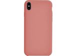 Bigben Connected, Custodia Per Apple Iphone Xs Max, Silicone Rigido Soft-Touch, Rosso Corallo