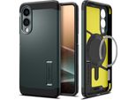 Spigen Spigen Tough Armor Ai (Magfit) Custodia Per Galaxy S25 Edge Verde Abisso