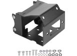 Succebuy Staffa Per Verricello Atv, Capacità Di Carico 907-1633 Kg, Piastra Di Montaggio Per Polaris Sportsman Dall'anno Di Modello 2009, Con 2 Fori Di Montaggio, In Acciaio Verniciato A Polvere In Nero