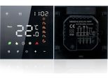 Termostato Wifi Intelligente Tuya �C Controllo Vocale 3A Regolatore Di Temperatura Digitale Lcd Touchscreen Programmabile Per Il Riscaldamento A Pavimento, Compatibile Con Amazon Home