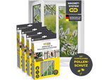 Set Di 4 Zanzariere Magnetiche Easymaxx Insect Protect E Polline - Fino A 110X130Cm