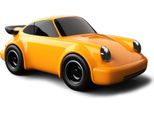 Baghera Auto Giocattolo Porsche 911 Giallo - Auto Classica Per Bambini