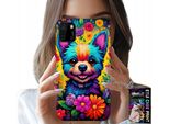 Custodia Per Huawei Y5P - Motivi Floreali Cane York Posteriore