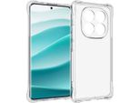 Xiaomi Poco X7 Cover - Silicone - Custodia Morbida Accezz/Copertura Posteriore - Trasparente