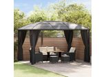Padiglione Con Tende 400 X 300 X 265 Cm Antracite