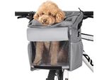 Hundefahrradkorb für Elektrofahrrad - Hundefahrradkorb auf der Rückseite - Hundefahrradkorb - Hundefahrradkorb auf dem Gepäckträger - Ein Muss für Ihren Hund!