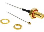 Delock Hf Kabel I-PEX -> RP-SMA St/Bu 0.10M