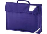 Quadra QD51 | Portadocumenti/Borsa Junior | 37 X 30 X 6 Cm - Colore: Viola - Dimensioni: 37 X 30 X 6 Cm