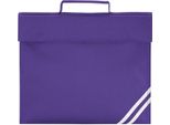 Quadra QD456 | Borsa Per Libri Classica / 36 X 30 Cm - Colore: Viola - Dimensioni: 36 X 30 Cm