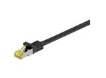 Goobay RJ-45 CAT7 15M Cavo Di Rete Nero S/Ftp (S-STP)
