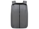 Laptoprucksack SAMSONITE SECURIPAK 2.0 Backpack 15.6, Gr. B/H/T: 33cm x 445cm x 18cm, grau, Polyester, unifarben, Rucksäcke, Rucksack Freizeitrucksack Cityrucksack Backpack Schulrucksack