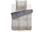 Hnl Living Sater Maco Raso Con Velvet Touch, 135X200 + 1X 80X80, Viola