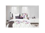 Hnl Living Olena Mako Biancheria Da Letto In Raso Multi 155X220 + 80X80