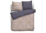 Hnl Living Pitea Maco Raso Con Velvet Touch, 135X200 + 1X 80X80, Viola