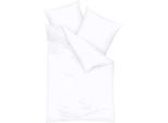 Kaeppel Mako Satin Biancheria Da Letto Uni White 200X200 Cm + 2 Pezzi 80X80 Cm