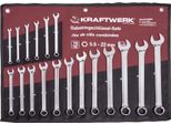 Kraftwerk Kra 3557R Set Di Chiavi Combinate, 18 Pezzi, 5,5-22 Mm