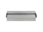 Vidaxl Fontana A Cascata Per Piscina Rettangolare In Acciaio Inox 30 Cm