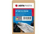 Agfaphoto Farbe (Cyan, Magenta, Gelb) - Kompatibel - Wiederaufbereitet - Tintenpatrone (Alternative Zu: Hp 302XL, Hp F6U67AE)