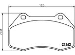 Set Di Pastiglie Freno, Disco Freno Anteriore Hella Per Alpine Renault