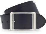 Vanzetti Pelle Cintura Classics 40Mm Leather Belt W85 Black Nero