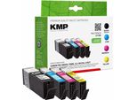 Kmp 1576,0205 - Compatibile - Nero - Ciano - Magenta - Giallo - Canon - Multi Pack - Canon Pixma Tr 7500 Series Canon Pixma Tr 7550 Canon Pixma Tr 8500 Series Canon Pixma Tr 8550... - 4 Pezzo(I)