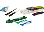 Metz Connect Opdat Fast Kit Di Connettori Ibridi Sc Upc OS2 20 Pezzi Per Cavi Ø 2,0 + 3,0 Mm Incl. Set Di Mannaie, Guida Per Fibre E Set Di Montaggio Cavi 1509QKEO002C-E